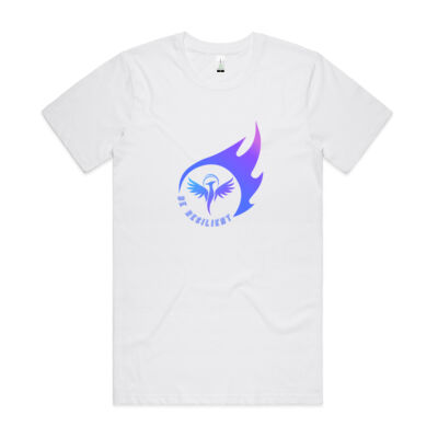 Be Resilient unisex t-shirt in white or black Thumbnail